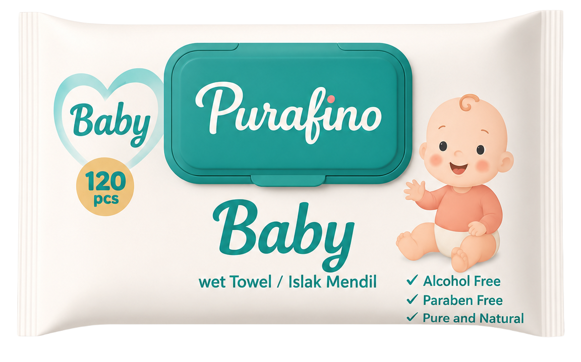 Purafino Baby Wet Towel